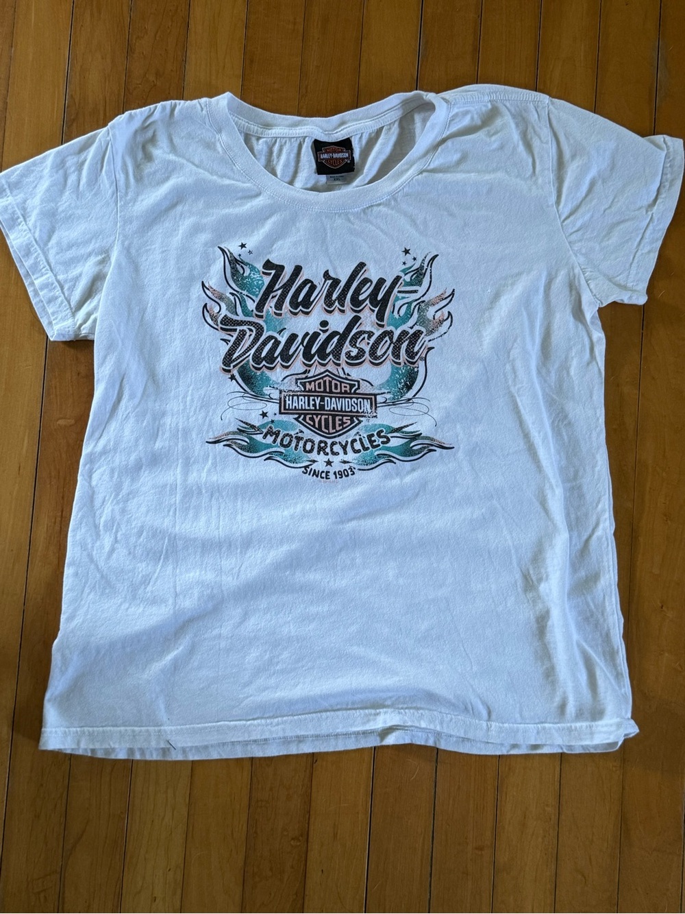 Harley-Davidson Women’s White Graphic Tee